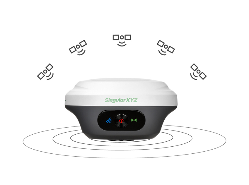 Z1 GNSS RECEIVER: costellazione completa, allineamento in pochi secondi