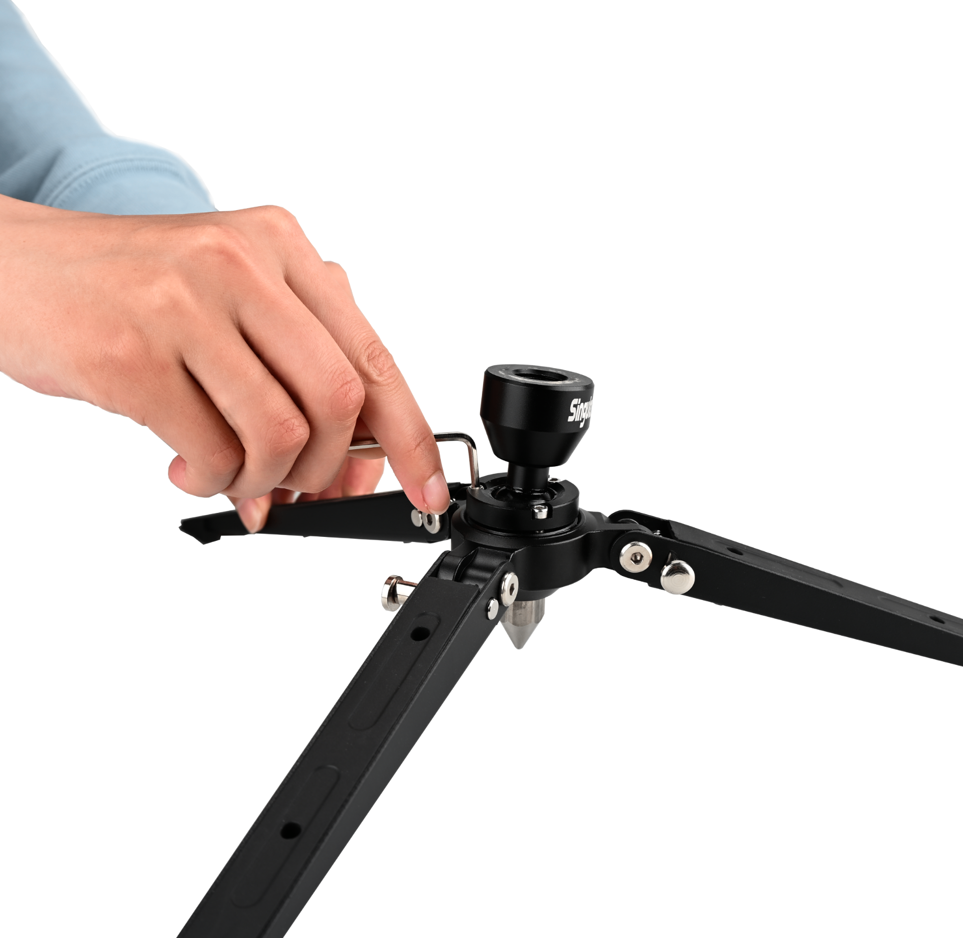 Regolazione dello smorzamento dello stabilizzatore laser GNSS RTK con chiave esagonale