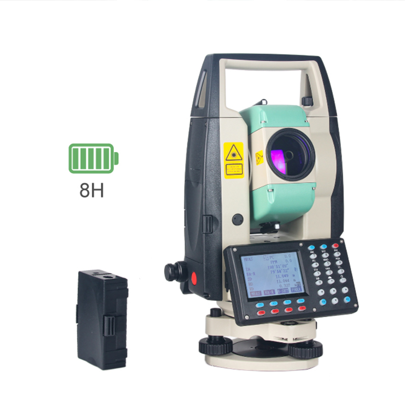 STS2 Total Station con batteria a lunga durata e batteria di riserva