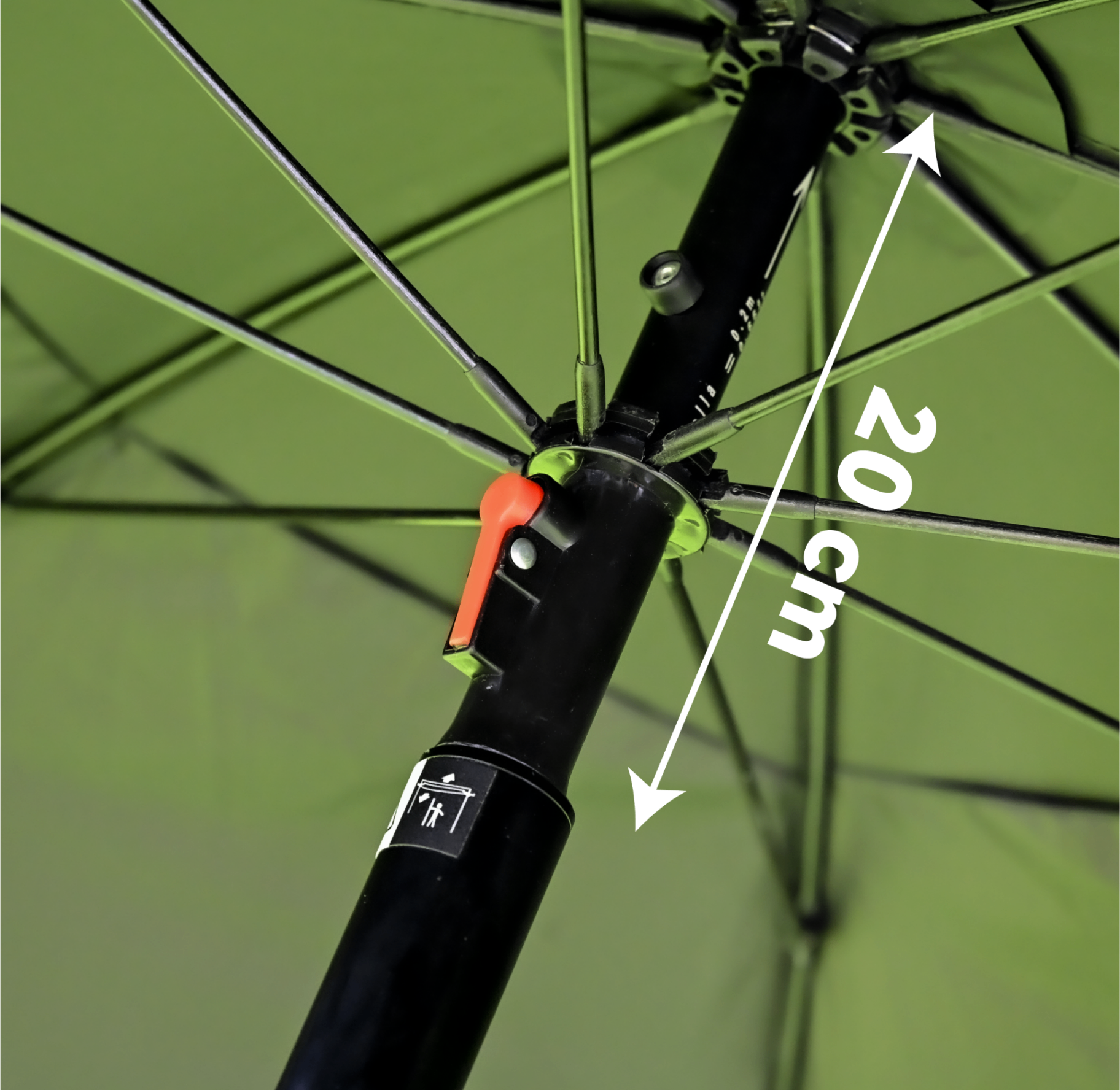 Ombrello per ricevitori GNSS RTK: montaggio rapido con configurazione precisa