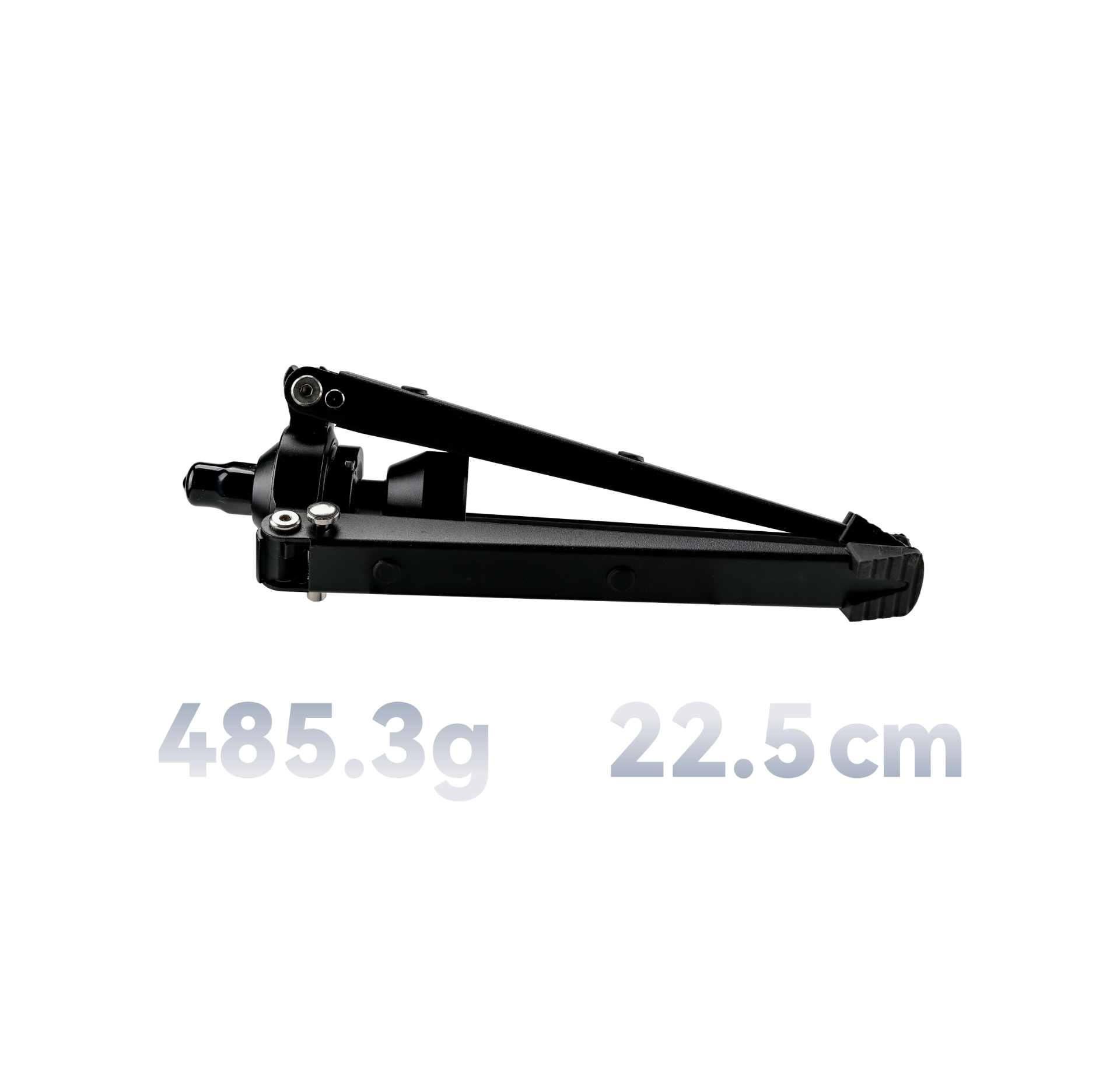 Stabilizzatore laser GNSS RTK ripiegato con dimensioni e peso
