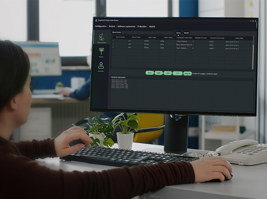 Dashboard di monitoraggio in tempo reale di SingularCaster