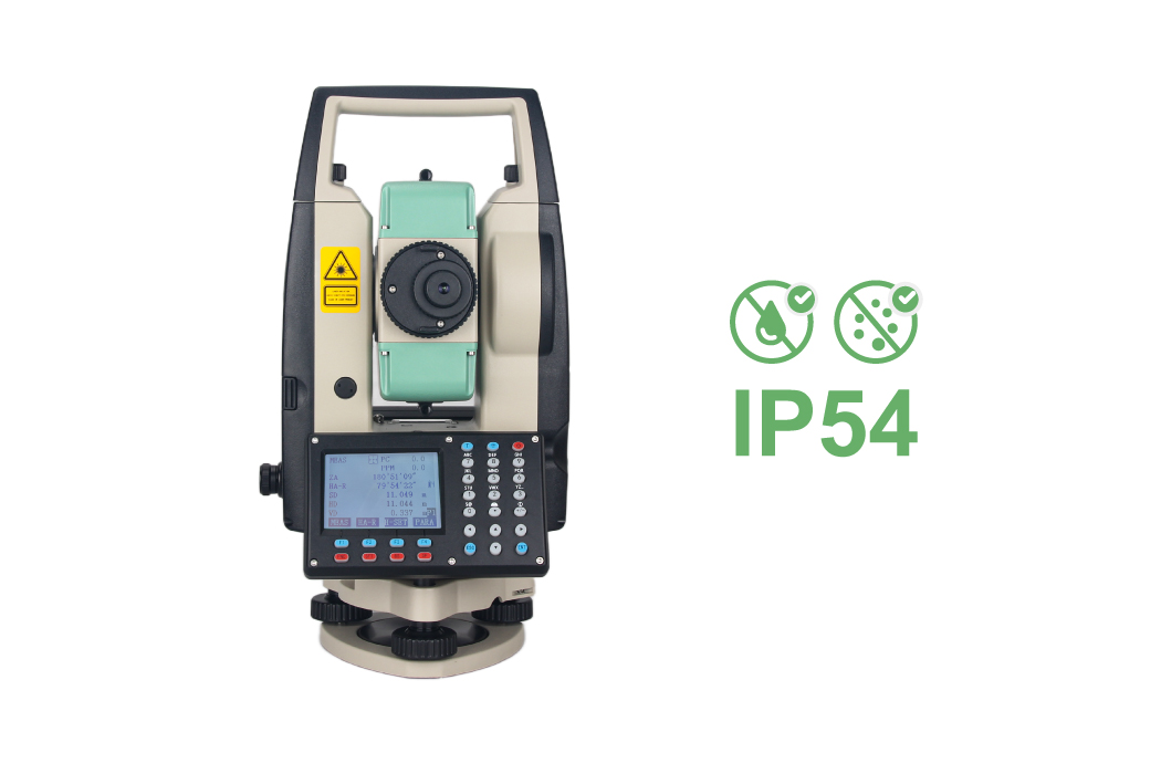 STS2 Total Station con design resistente e protezione IP54