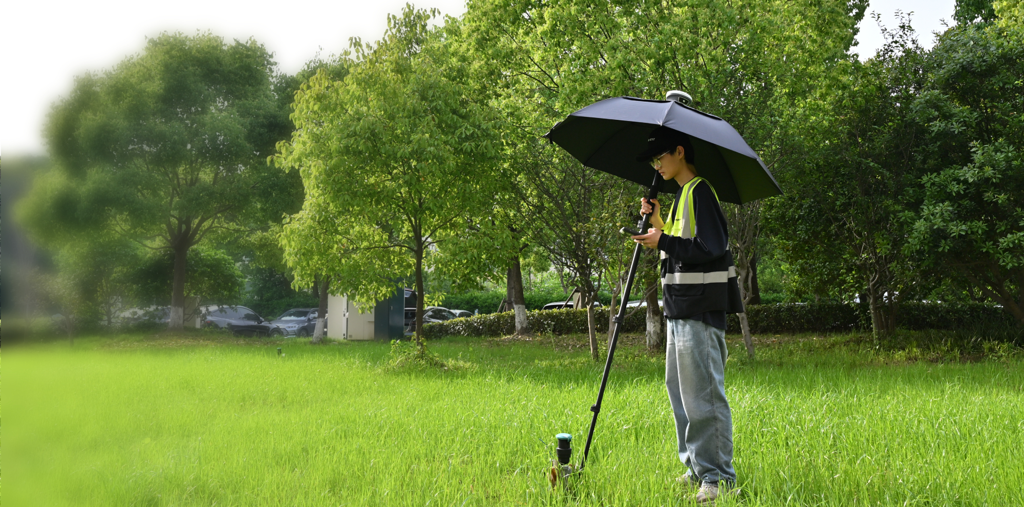 Ombrello per ricevitori GNSS RTK