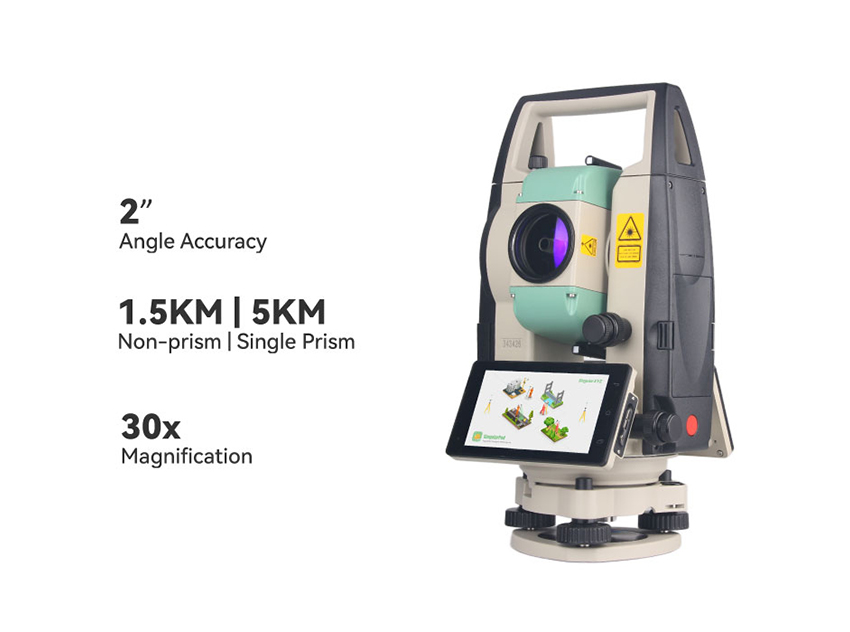 STSA9 Android Total Station: precisione angolare 2" e distanziometro ad alte prestazioni