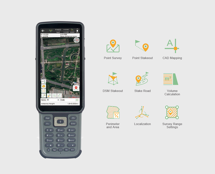 Z1 GNSS RECEIVER: software e piattaforma SingularPad